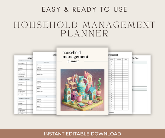 Household Management Planner