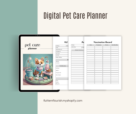 Pet Care Planner